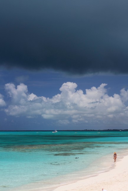 Storm Reflects deep Colors of the Reef