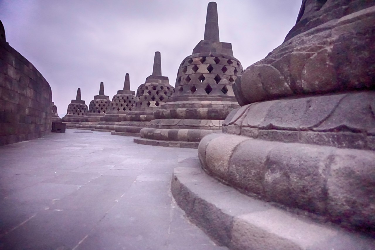 Borobudur Stupas